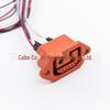 Porta de carregamento de bateria de lítio para veículo elétrico banhada a ouro 2+6 com fio 3135 10AWG alta corrente Chicote de fios Torre 2+6