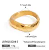 Anillos de Acero Inoxidable Elegantes y Discretos Transfronterizos, Joyería de Nicho de Alta Gama, Accesorios de Acero de Titanio, Anillos de Resina de Lujo Ligero Estilo Coreano Ins