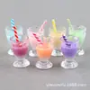 Bolsa para Batido DIY Funda para Teléfono Móvil Material de Botella Casa de Muñecas Accesorios de Resina Pegamento de Crema Taza de Té de Leche Adornos Venta al por Mayor