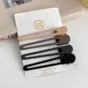 Presilhas de Cabelo de Alta Qualidade Sem Costura para Meninas, Presilhas Bico de Pato para Franja Lateral, Presilhas para Testa para Maquiagem e Lavagem Facial, Grampos de Cabelo Retos, Acessórios de Cabelo