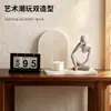 Linhas artísticas minimalistas em estilo wabi-sabi, conjunto de decoração de luxo leve para sala de estar, quarto e hall de entrada, conjunto de móveis macios para casa, presente para outras pessoas