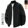 [Entrega Rápida] Sudadera Chaqueta de Gama Alta Otoño e Invierno para Hombre 2025 Nuevo Cardigan Casual de Terciopelo con Cuello Alto