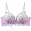 Conjunto de Sutiã de Renda Estilo Lolita Princesa Japonesa com Design de Laço, Sutiã Push-Up para Seios Pequenos, Anti-Queda