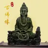 Tanque de Peces Feng Shui Paisajismo Serie de Estatuas de Buda Antiguo Zen Acuario Rocas Decorativas de Resina Estatua de Roca Adornos de Ensueño Set