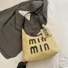 Bolso de Hombro Personalizado, Hermoso y de Moda 2025 Nuevo Estilo Casual Retro Bolsa de Gran Capacidad Bolso Cruzado Tote con Letras para Mujer