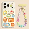Funda de teléfono estilo japonés y coreano adecuada para Apple 17 Pro Max, iPhone 16 lindo, iPhone 15 transparente, iPhone 14 con diseño de pastel, funda hueca para iPhone 13