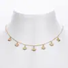 Collar de Plata de Ley S925 Más Vendido Transfronterizo con Diseño de Ojo del Diablo Moderno y Único, Joyería de Plata Moderna y Versátil
