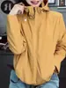 Chamarra con Capucha de Color Sólido para Mujer, Nuevo Producto de Otoño, Abrigo Corto Casual Simple Holgado, Chamarra a Prueba de Viento