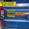 Novo Produto Transfronteiriço, Adesivo Magnético Refletivo para Estágio de Motorista Iniciante, Adesivo para Para-choque de Motorista Estudante, Adesivo DIY em Inglês