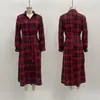 Ropa de Mujer Tallas Grandes Otoño 2026 Transfronteriza Europea y Americana Amazon Vestido Camisa Suelto de Longitud Media Abrigo con Abertura Lateral