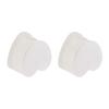Hebilla Fija en Forma de Corazón Accesorios de Joyería DIY Topes de Aretes de Corazón de Durazno de Alta Gama Tapones para Orejas Anti-Caída Aros de Acero Inoxidable