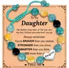 Pulsera tejida rosa con estampado de cebra, transfronteriza europea y americana de Amazon, ajustable con tarjeta, pulsera linda para hija y familia