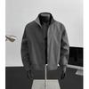 Jaqueta Bomber Masculina, Primavera e Outono, Jaqueta Softshell Três Provas, Gola Alta, Estilo Curto, Nova Jaqueta de Primavera 2026 para Homens