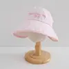 Sombrero de Sol a Cuadros Estilo Coreano para Niños, Estilo Delgado de Verano, Ala Ancha, Sombrero de Copa Abierta para Niñas, Sombrero de Sol Transpirable con Protección Solar
