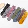 Calcetines para Mujer Calcetines de Longitud Media Calcetines Cortos Autocalentables de Terciopelo Antideslizantes y que no se Caen con Borde de Encaje Caña Larga Mantienen el Calor Calcetines Invisible de Caña Baja