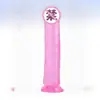 Color Transparente Pene Artificial Pene Realista Tapón Anal Aparato de Masturbación Femenina Productos Sexuales para Adultos Mujeres Lote