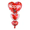 Labial Globo Transfronterizo Labios Decoración de Boda Qixi Día de San Valentín Fondo Arreglo de Papel de Aluminio Paloma Blanca Coche de Bodas Globo Venta al por Mayor