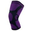 Rodillera de punto de alta elasticidad para baloncesto, fútbol, fitness, equitación, deportes al aire libre, funda protectora para rodillas, transpirable y cálida.