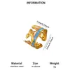 Nueva Serie de Anillos de Acero Inoxidable con Goteo de Aceite de Amazon para Mujer, Anillos Ajustables de Sirena Personalizados, Flores al por Mayor