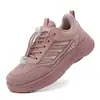 Sapatos para Idosos, Sapatos de Caminhada Antiderrapantes Femininos, Sapatos para Mãe de Meia-Idade e Idosa, Sapatos para Esportes ao Ar Livre, Sapatos de Terapia Magnética com Vibração de Ímã Permanente, Sapatos de Massagem