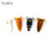 Novo Presilha de Cabelo de Acetato da Wjia com Design de Ursinho Fofo, Estilo Delicado e Feminino, Presilha Lateral para Franja, Acessório de Cabelo, Grampo