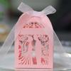 Caja de dulces con hojas huecas de amor para el Día de San Valentín europeo y americano, suministros para bodas, agradecimientos, cajas de dulces navideñas