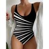 2026 Nuevo Traje de Baño de una Pieza Estilo Europeo y Americano Sexy Venta al por Mayor de Comercio Exterior Transfronterizo Bañador Bikini Adelgazante Venta al por Mayor