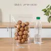 Bolsa transparente autosellante tipo stand-up de grado alimenticio, bolsa de embalaje portátil para granos, especias, té y bocadillos, bolsa de almacenamiento sellada