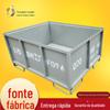 Caixas de Ferro Metálico, Caixas de Sucata de Ferro, Estruturas de Ferro para Resíduos, Caixas Metálicas Reversíveis Empilháveis, Duráveis à Prova de Ferrugem Operadas de Fábrica