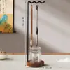 Porta-Pincéis para Estudantes, Suporte Criativo Multifuncional para Pincéis de Pintura Chinesa, Porta-Pincéis de Papelaria Lavável e Sem Manchas em Formato de Montanha