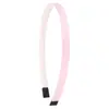Venta al por mayor del fabricante Diadema acanalada con dientes de 1 cm Doble fila Diadema de ABS de alta calidad Accesorios para el cabello hechos a mano DIY