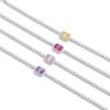 Pulsera Cubo de Azúcar Tesoro de Color Seiko Estilo Popular Douyin Transfronterizo para Mujer Lujo Accesible Nicho Exquisito Gema Natural Joyería de Mano