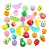 10 unidades/saco resina mista DIY acessórios criativos de simulação venda quente pulseira de animal chaveiro pingente decorativo gato