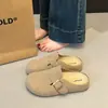 Sapatos Birkenstock de Camurça para Mulheres, Novo Modelo 2026, Tamancos Birkenstock para Pesca ao Ar Livre na Primavera e Outono, Meias-Pantufas Slip-On