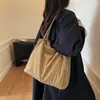 Bolso de Hombro de Moda Coreana Trendy para Mujer, Bolso Tote Casual Ligero de Gran Capacidad Nuevo, Versátil para el Trabajo
