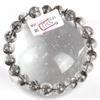 Pulsera de diamantes brillantes naturales herkimon joyería de cristal blanco diseño original pareja chica pulsera de pareja pulsera