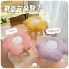 Taburete Pequeño con Forma de Flor para Uso en Casa, Otomana Linda de Moda con Forma de Nube, Asiento para Sala de Estar, Taburete para Cambiarse los Zapatos en el Dormitorio de los Niños