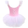Ropa de Danza Ropa de Práctica sin Mangas para Niños Ropa de Cuerpo para Examen de Grado de Danza China para Niños 2025 Poncho Falda de Ballet para Niñas