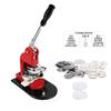 Máquina de Fazer Bottons de Metal com Molde de 58mm e Kit de Consumíveis Equipamento