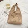 Bolso de Mano Tejido Estilo Bosque Nuevo Primavera 2026 para Mujer, Bolso de Mano y Hombro, Bolso Tejido, Bolso Sencillo para el Hombro para Viajar