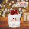 Decoração de Natal Sacola de Presente de Véspera de Natal Sacola de Doces de Natal Sacola de Presente Velhinho Fofo Sacola de Maçã Sacola Tote Infantil