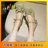 Sapatos de Couro Estilo Japonês Soft Girl JK para Mulheres, Novo Modelo de Celebridade da Internet 2026, Bico Redondo Laço Lolita Mary Jane Salto Baixo Sapatos de Salto