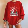 Suéter polar con cuello redondo y estampado de letras de los Tres Enanitos para mujer, novedad navideña de 2021