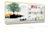 Reloj de pared reloj de cuarzo reloj de pared sala de estar hogar silencioso celebridad de Internet moda grande 2023 sin perforaciones