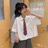 Corbata de Toga de Soltero Roja a Rayas Perezosa Sin Nudo para Mujer, Estilo Universitario Jk Suministro Escolar Japonés, Corbata de Graduación Anudada a Mano para Hombre