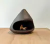 Suporte para Palo Santo Marrom Decoração de Casa Peruano Madeira Sagrada Queimador de Incenso Bandeja Queimador Suporte para Incenso