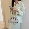 Bolso de Hombro para Mujer Estilo Coreano Ins Moda Lunares Bolso de Axila Modelo Nuevo 2026 Bolso Almohada de Gama Alta Bolso de Mano de Gran Capacidad