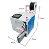 Máquina Automática de Amarração e Selagem de Fios para Agrupamento de Chicotes Elétricos, Pão, Alimentos, Sacos de Frutas e Máquina de Selagem Única para Selagem de Fio de Ouro
