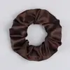 Goma de pelo elegante y con estilo transfronteriza, alta elasticidad, versátil, simple y de alta gama, de satén, para coleta alta en mujeres