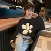 H2365 # Camiseta de Manga Larga 100% Algodón para Niñas Mayores, Nuevo Estilo 2025, Tendencia Primavera y Otoño para Niños.